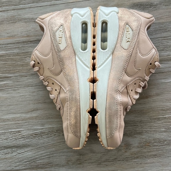 Nike AIR MAX 90 PREMIUM 'PARTICLE BEIGE' size 7.5 - Picture 7 of 8